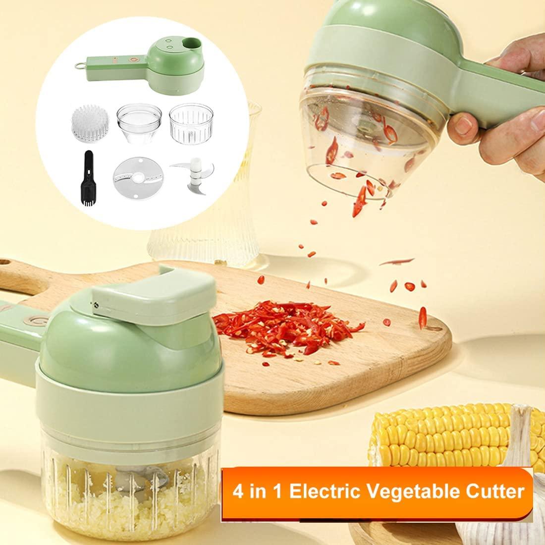 Portable Electric Vegetable Cutter Set