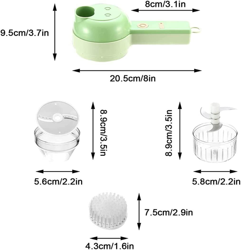 Portable Electric Vegetable Cutter Set