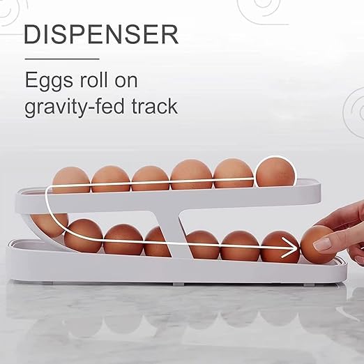 Automatically Rolling Egg Holder